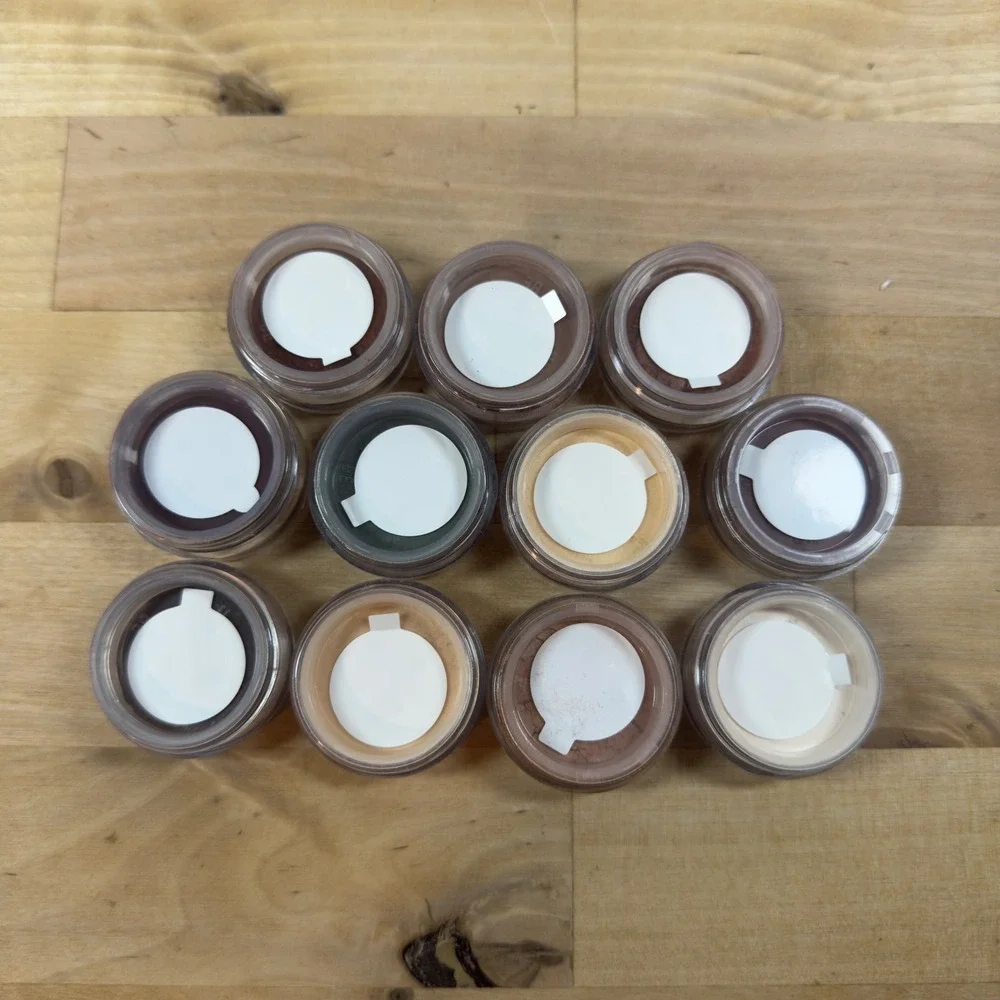 bareMinerals Loose Mineral Eyeshadow Glimmer Glimpse Lot of 11 New Sealed